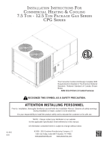 GOODMAN CPG150 User manual