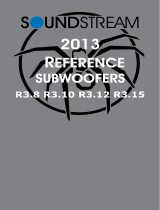 Soundstream R3.12 Subwoofer User manual