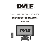 PYLE Audio PLVS7HM User manual