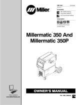 Miller Millermatic 350P Owner's manual