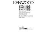 Kenwood KVT-715DVD User manual