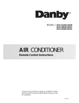 Danby DPA120HB1WDB Owner's manual