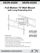Aeon Stands and Mounts Aeon-45200 User manual