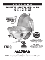Magma MARINE KETTLE A10-207-3 Owner's manual