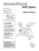 NordicTrack NTEX03009.2 User manual