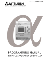 Mitsubishi Electric α Series Programming Manual