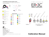 Etymotic ER-3C Insert Earphones Calibration Manual