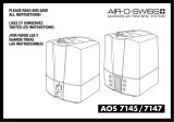 Air-O-Swiss AOS U650 Instructions For Use Manual