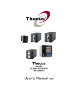 Thecus N2200 Plus User manual