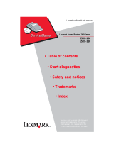 Lexmark 25XX-100 User manual