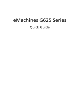 eMachines G625 Series User manual
