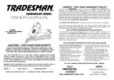 Tradesman 8560 Owner's manual