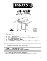 BBQ BQ04023-1 (BQ51011) Guide Owner's manual