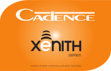 Cadence Xenith Xa300.1 Installation guide