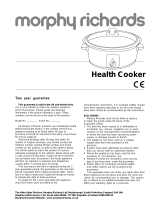 Morphy Richards 48716 Operating instructions