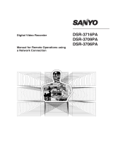 Sanyo DSR-3706PA User manual