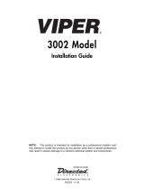 Viper Model 3002 Installation guide