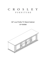 Crosley Furniture KF10005ABK Operating instructions