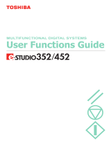 Toshiba e-STUDIO 352 User Functions Manual