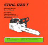 STIHL 020 T User manual