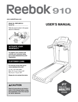 NordicTrack 1500 Treadmill User manual