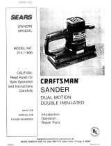 Craftsman 315.11690 Owner's manual