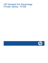 HP Deskjet Ink Advantage Printer series - K109 User guide