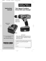 Porter-Cable 8624 User manual