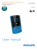 Philips SA4VBE04KN/12 User manual