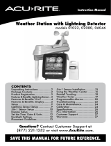 ACU-RITE Atlas DisplayColor Basic Display Model 06016MDark Theme Basic Display 06022MColor Display with Lightning Detection Model 06046M User manual