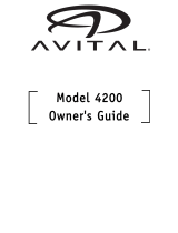Avital 4200 Owner's manual