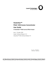 Lucent Technologies PacketStar PSAX 1250 User manual