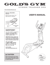 Pro-Form Stride Trainer 595 User manual