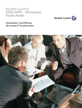 Alcatel Carrier Internetworking Solutions 9500 MPR User manual