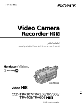 Sony CCD-TRV408 Operating instructions