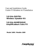 Amphony PMJT1500 User manual