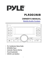 Pyle PLRDD19UB Owner's manual