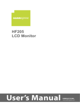 Hannspree HF205 User manual
