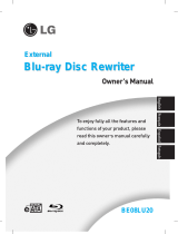 LG BE08LU20 User manual