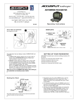 Accusplit Healthengine AH190M28 Operating instructions