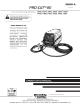 Lincoln Electric PRO-CUT IM595-A User manual