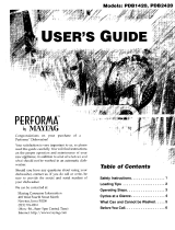 Maytag PDB2024 User manual