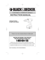 Black & Decker PS1800 User manual
