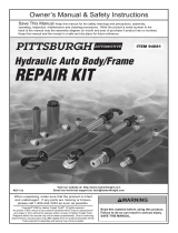 Pittsburgh Automotive Item 94681 Owner's manual