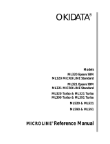 OKI ML321 Epson/IBM Owner's manual