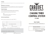 CHAUVET DJ SF-9005 User manual