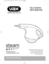 Vax V-084 Handheld Owner's manual