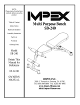 Impex SB-240 Owner's manual