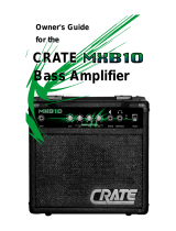 Crate Amplifiers MXB10 User manual