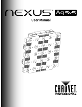 Chauvet Professional Nexus Aq 5×5 User manual